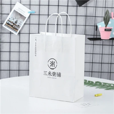 Bílé Dárkové Tašky S Uchy